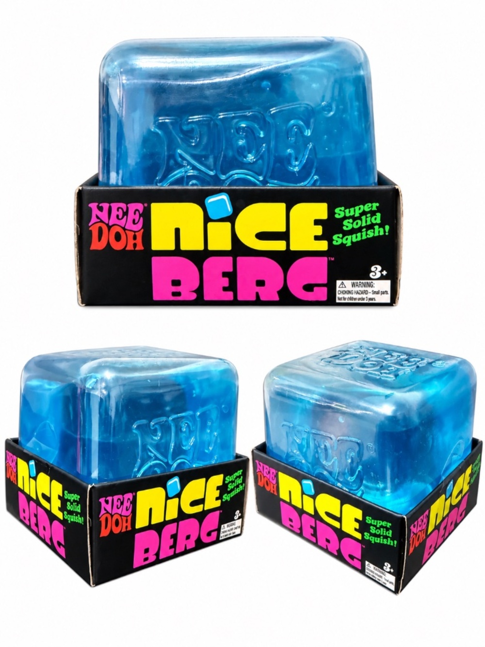 NEW & UNOPENED NeeDoh Nice Berg – Super Solid Squish